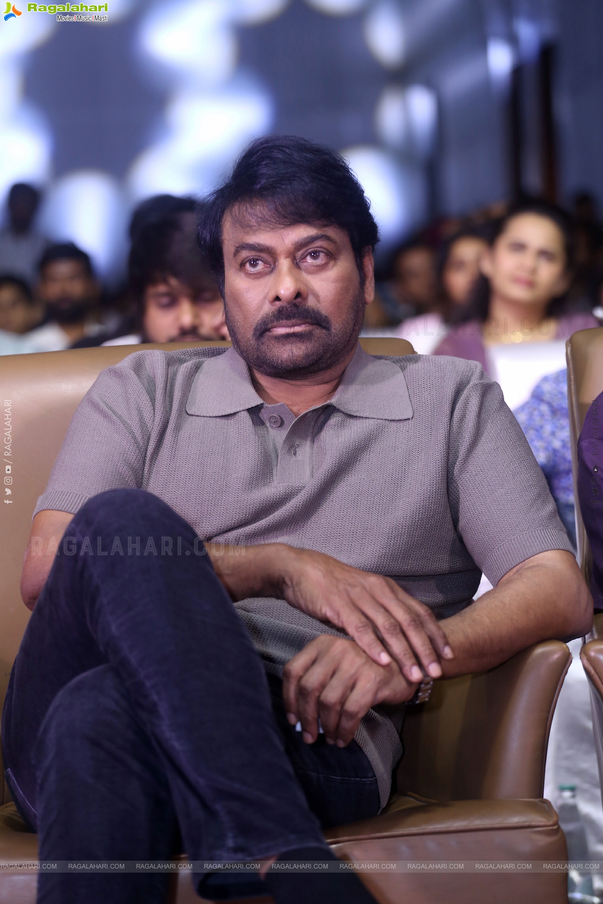 Chiranjeevi at Laila Movie Pre Release Event, HD Gallery