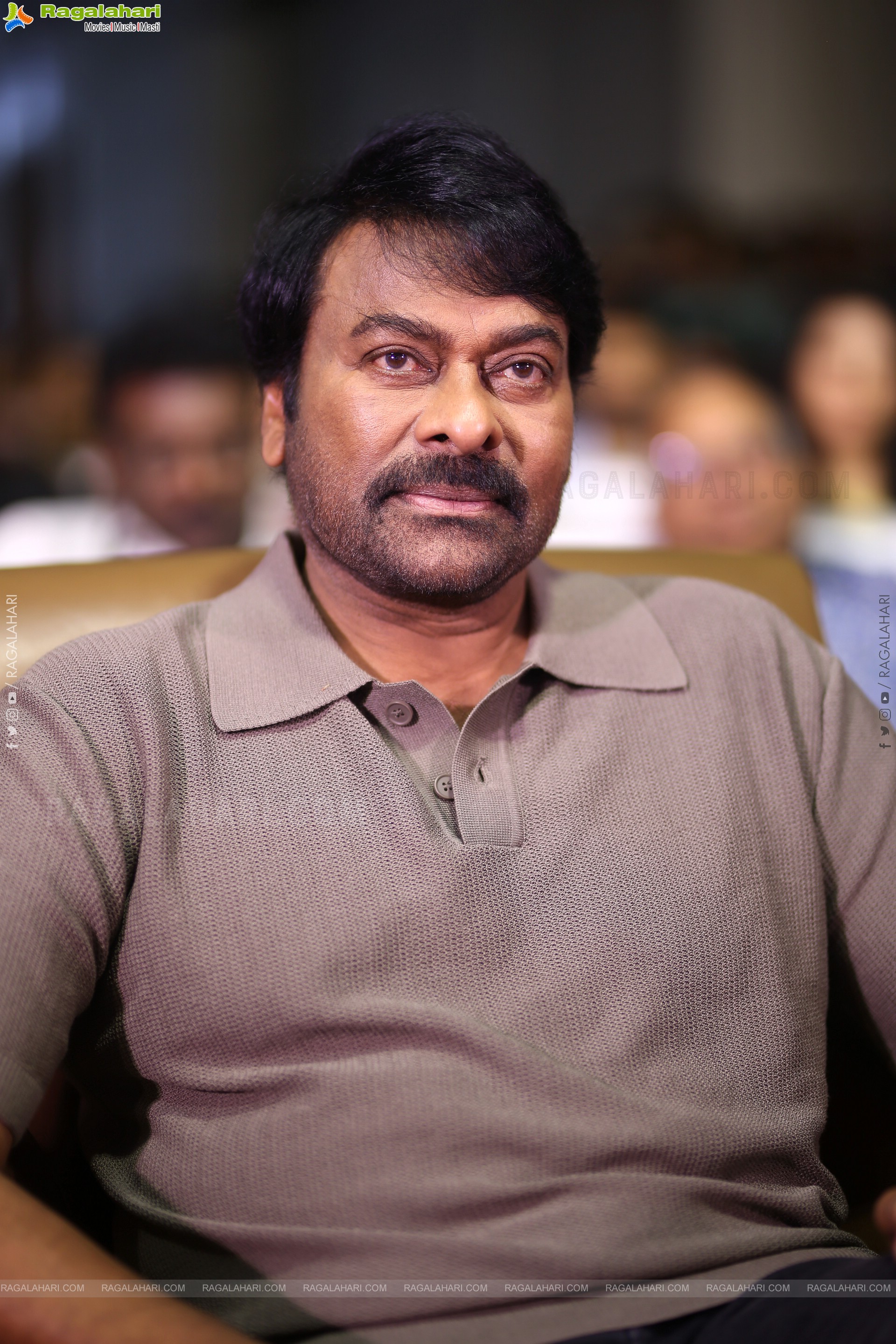 Chiranjeevi at Laila Movie Pre Release Event, HD Gallery