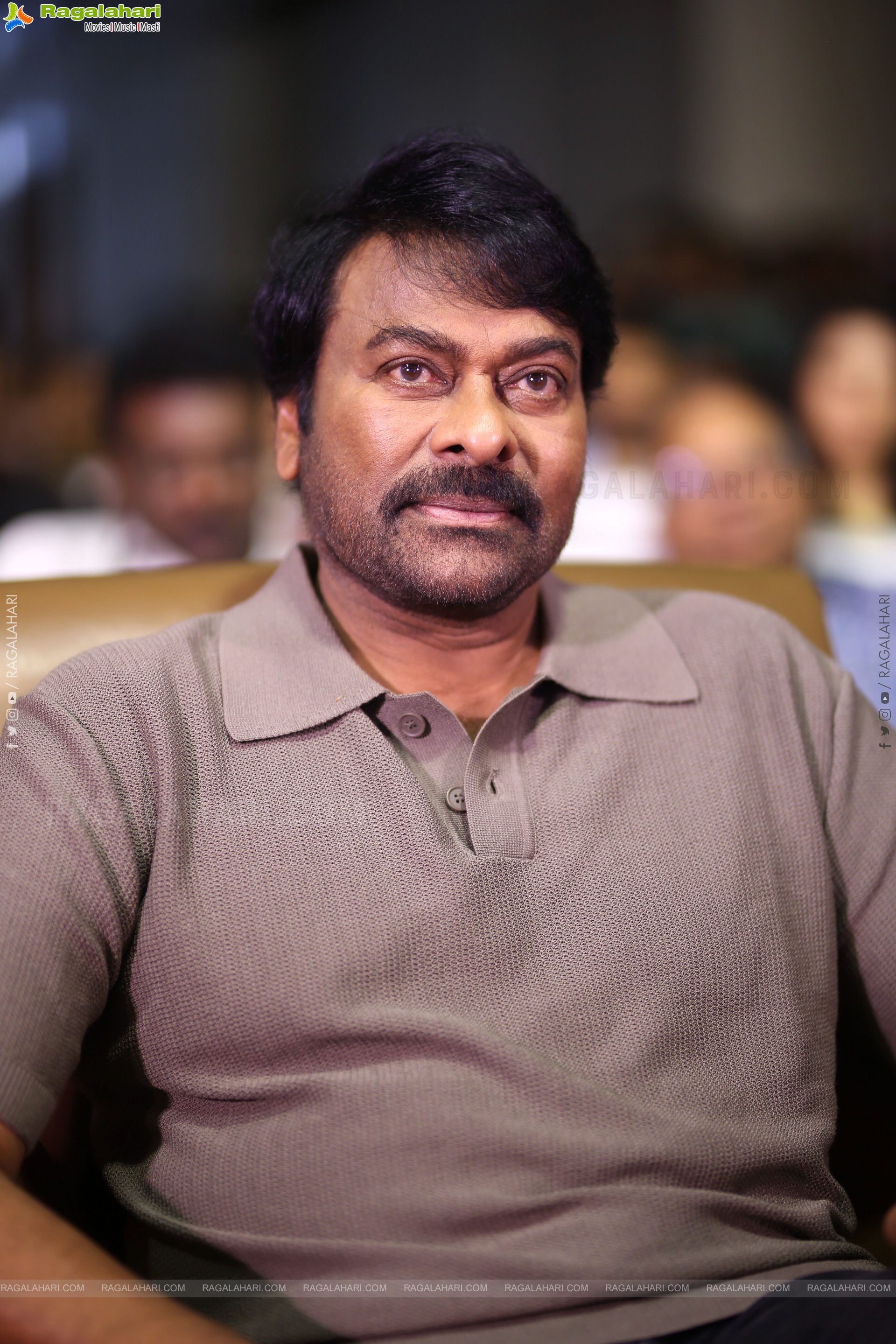 Chiranjeevi at Laila Movie Pre Release Event, HD Gallery