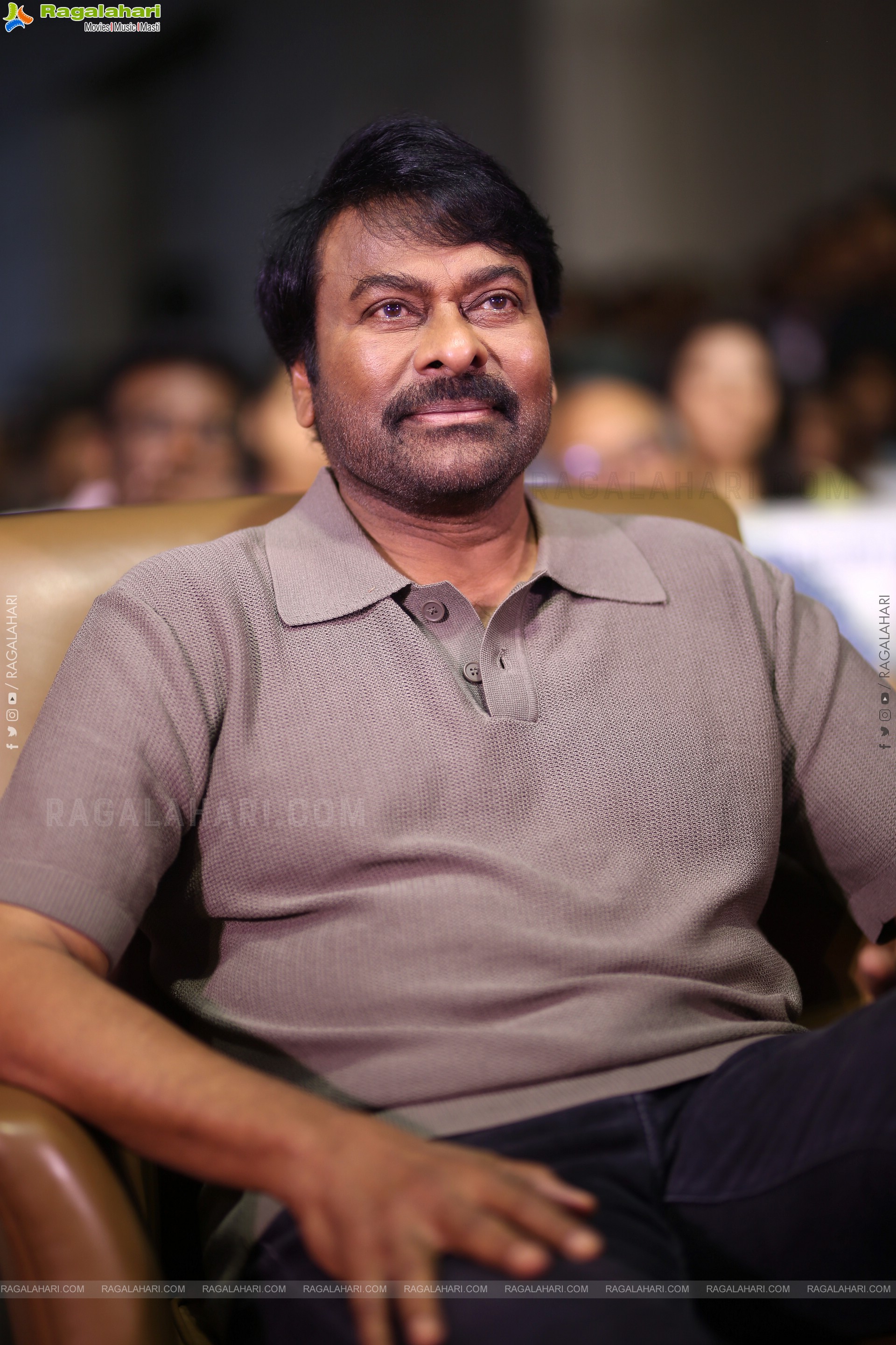 Chiranjeevi at Laila Movie Pre Release Event, HD Gallery