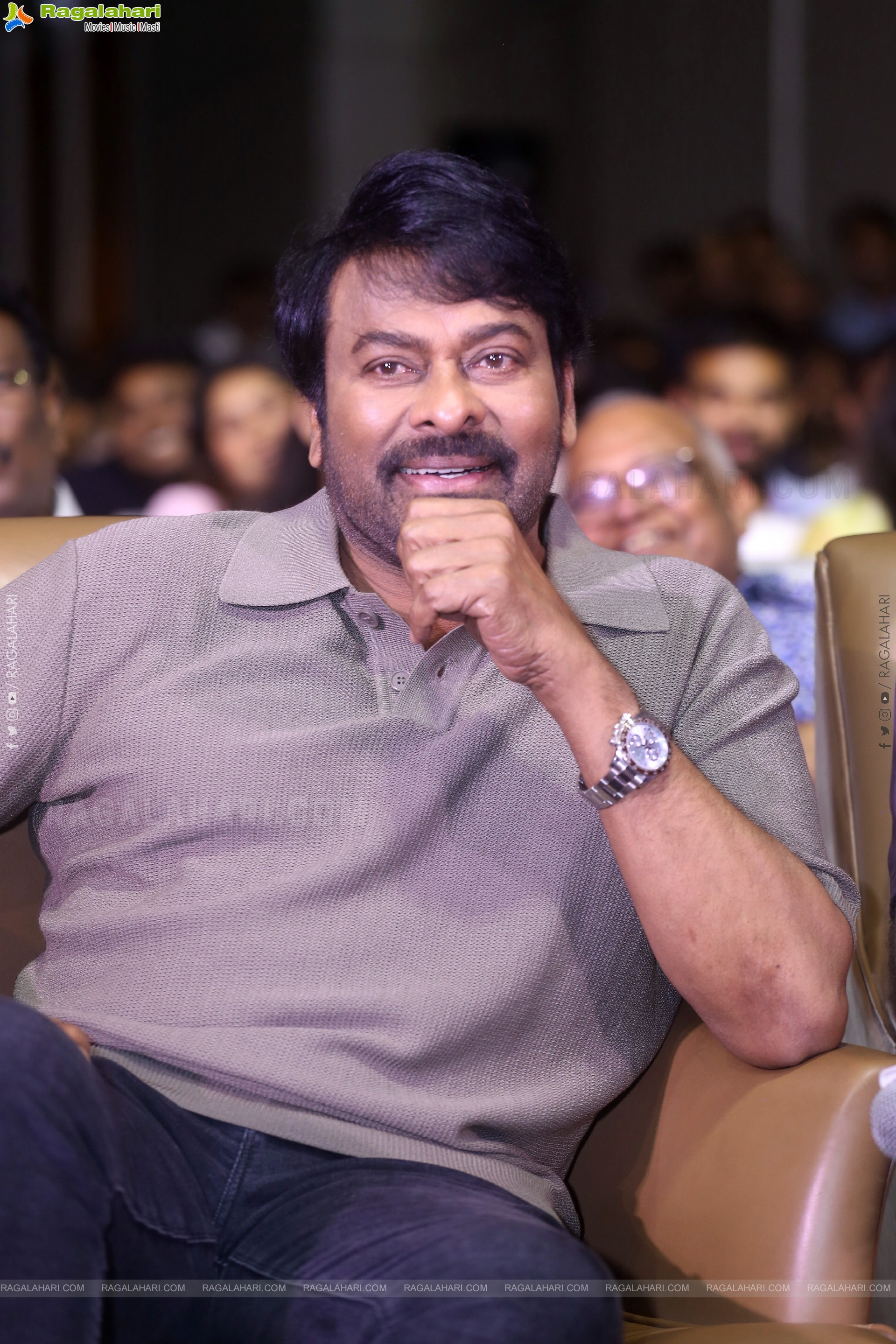 Chiranjeevi at Laila Movie Pre Release Event, HD Gallery