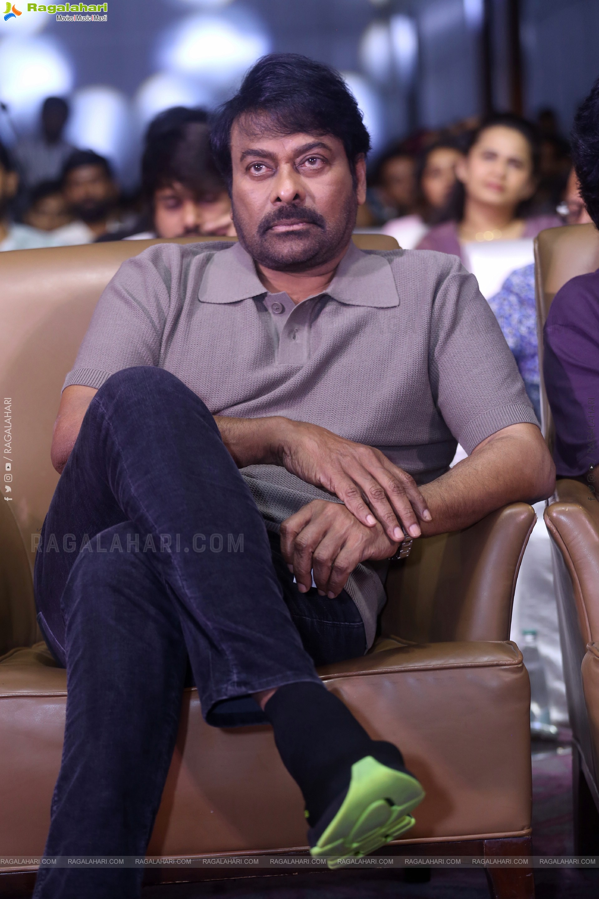 Chiranjeevi at Laila Movie Pre Release Event, HD Gallery