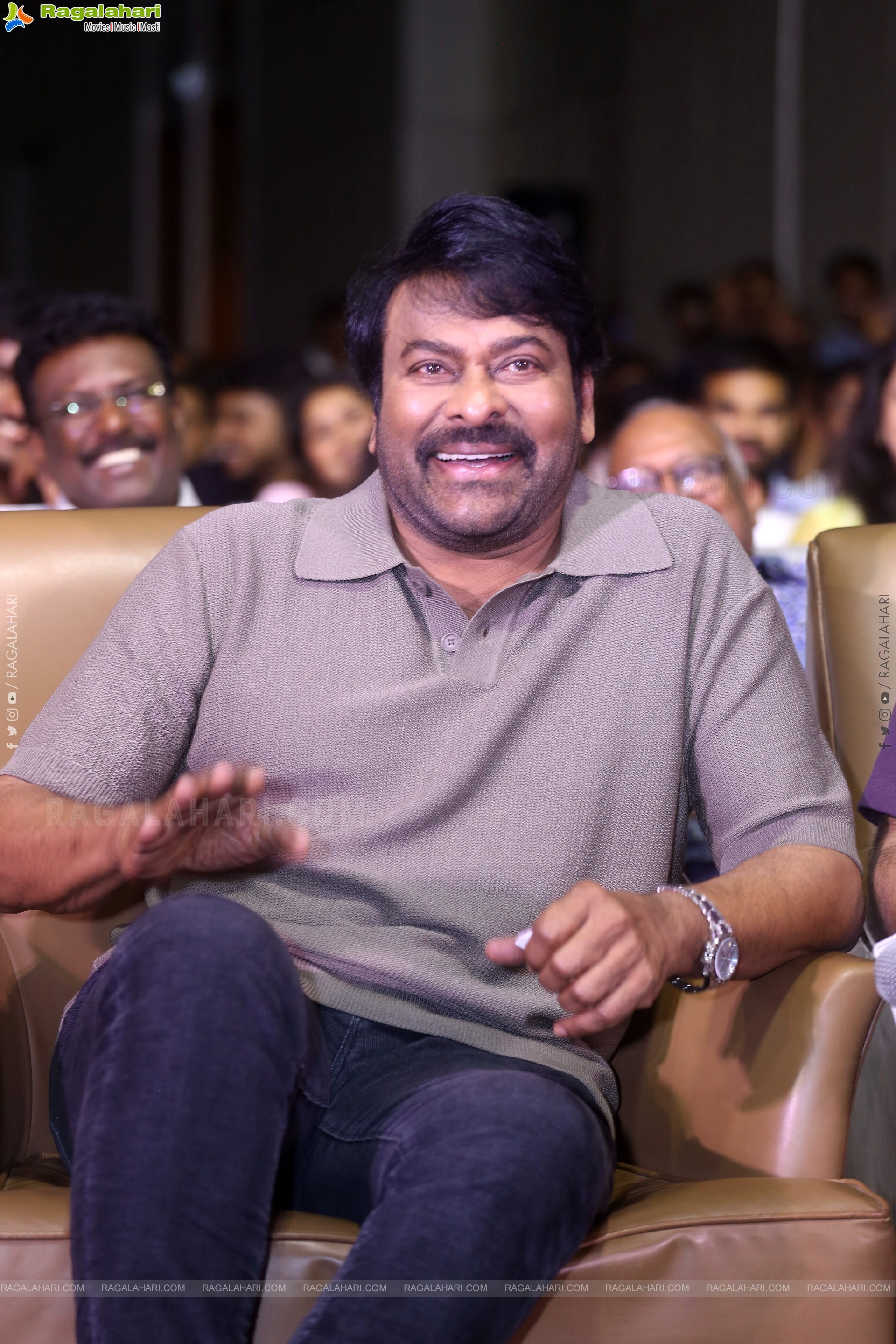 Chiranjeevi at Laila Movie Pre Release Event, HD Gallery