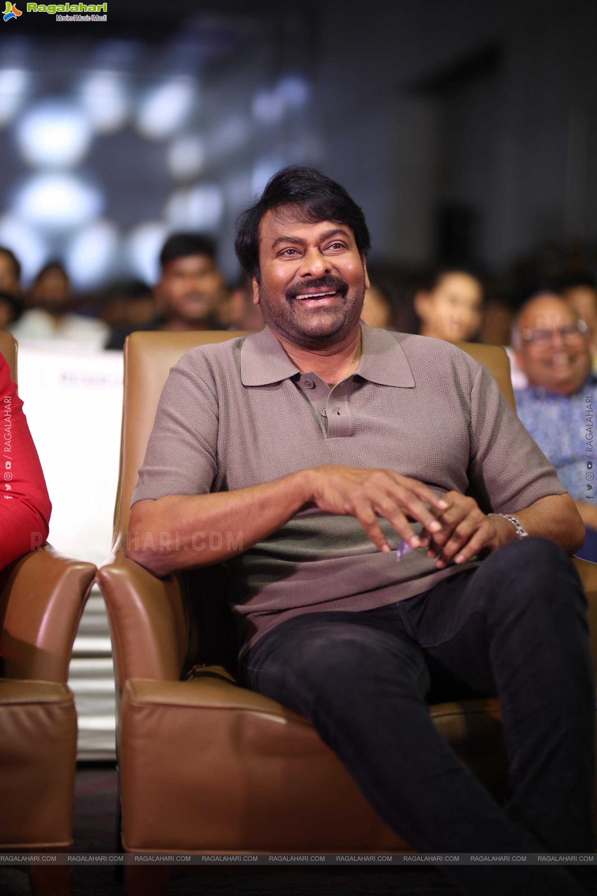 Chiranjeevi at Laila Movie Pre Release Event, HD Gallery