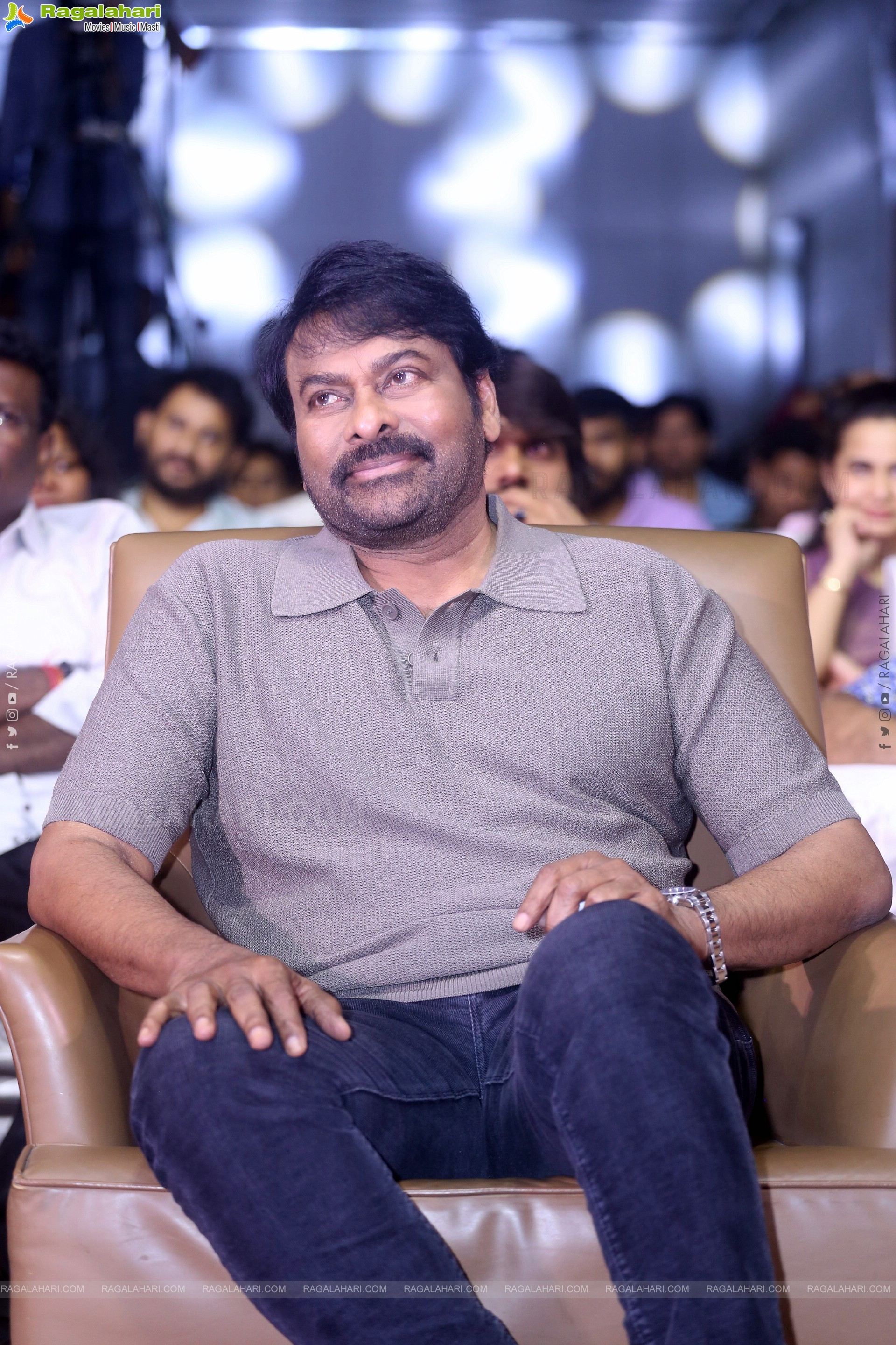 Chiranjeevi at Laila Movie Pre Release Event, HD Gallery