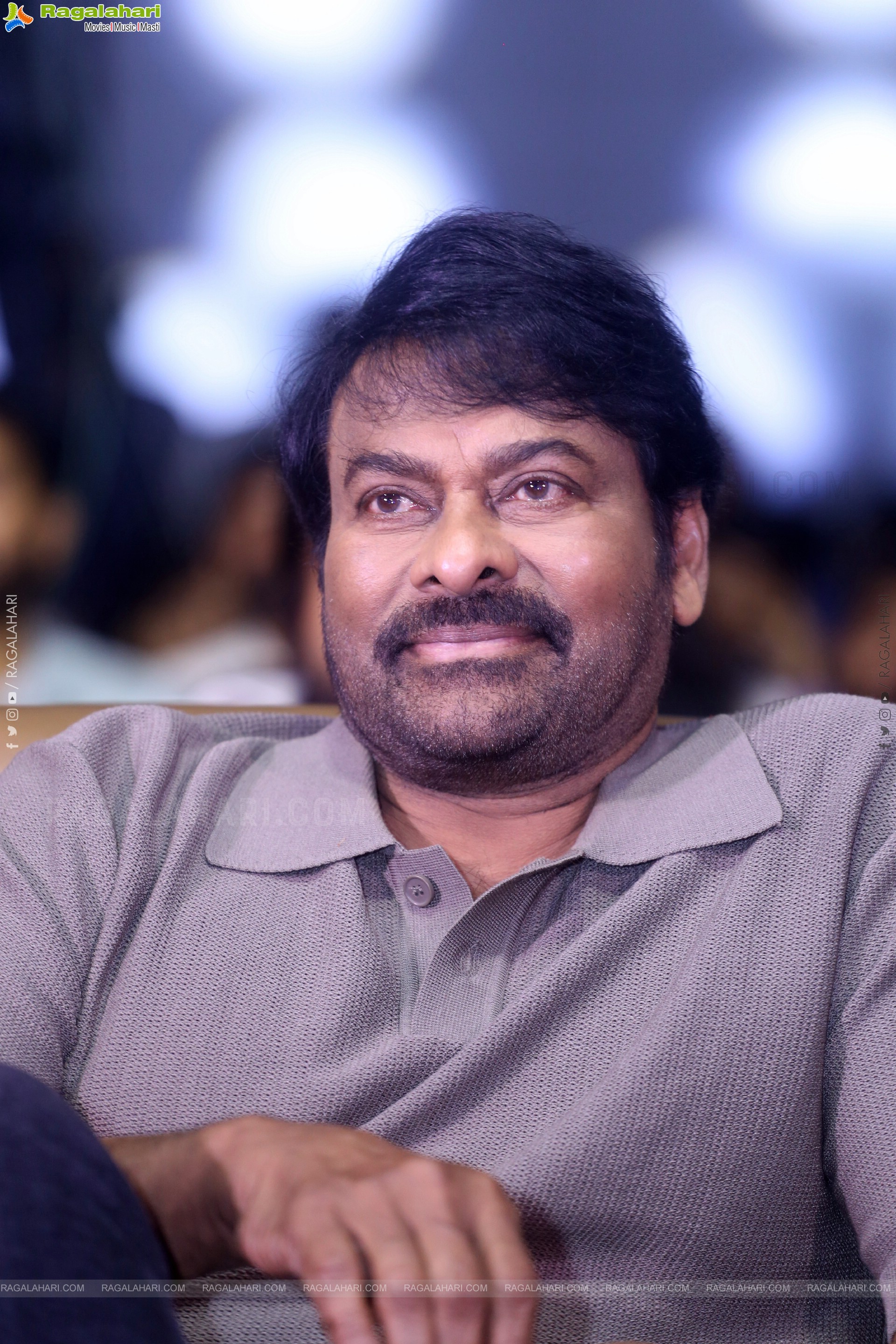 Chiranjeevi at Laila Movie Pre Release Event, HD Gallery