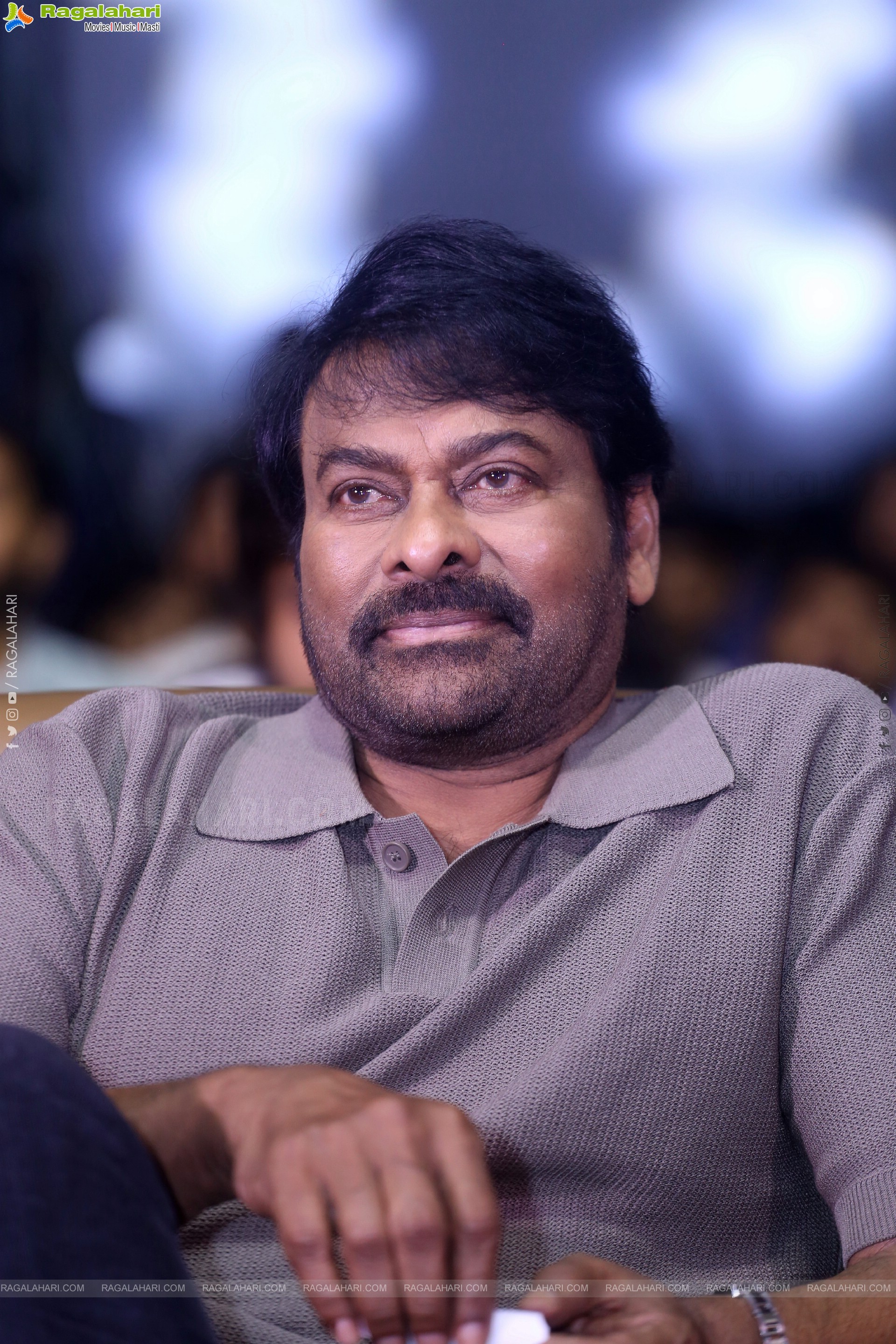 Chiranjeevi at Laila Movie Pre Release Event, HD Gallery