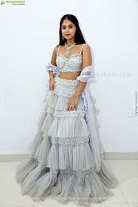 Jabili stills in White Lehenga Choli, HD Gallery