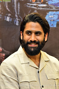 Naga Chaitanya at Thandel Interview, HD Gallery