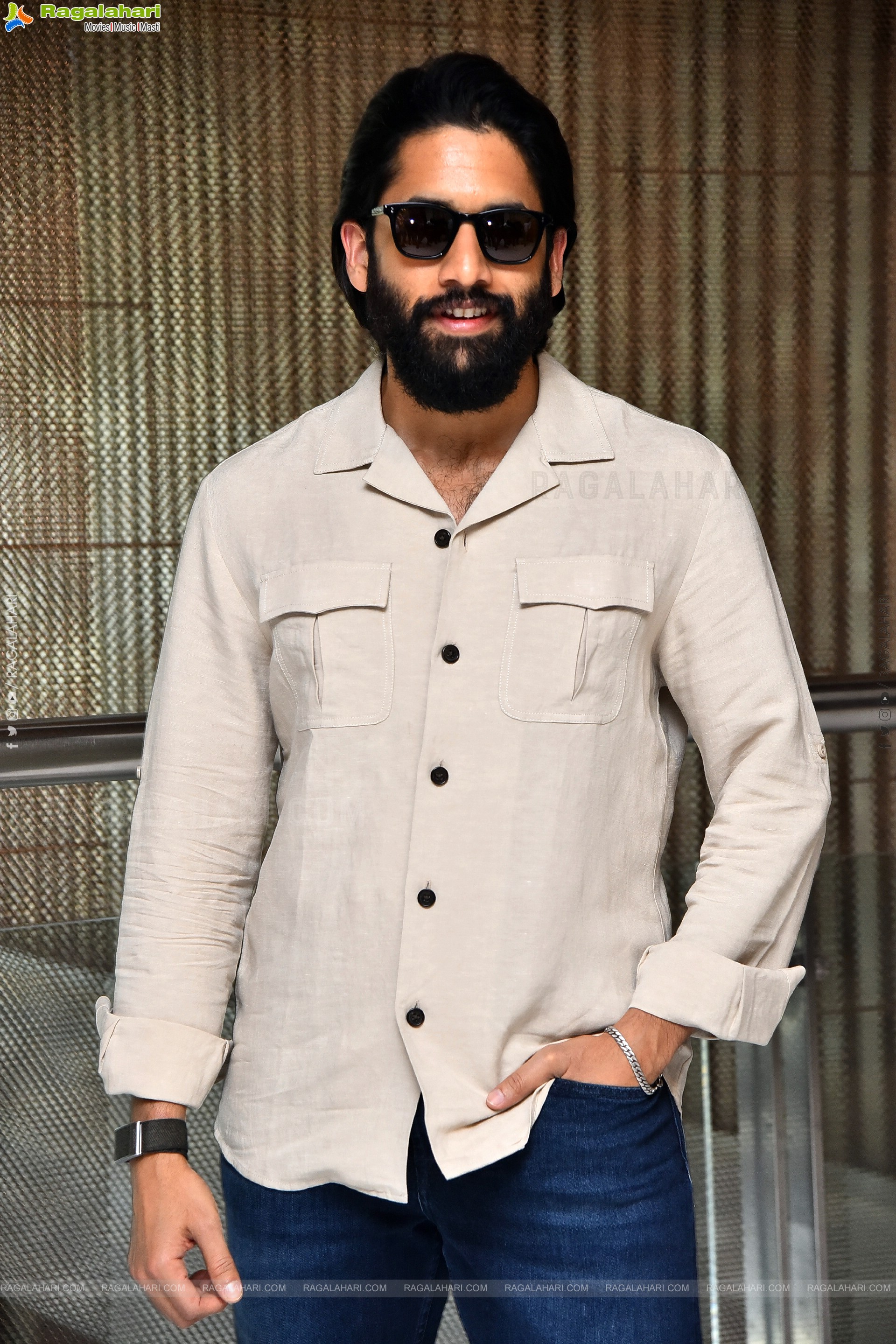 Naga Chaitanya at Thandel Interview, HD Gallery