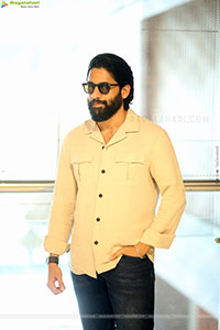 Naga Chaitanya at Thandel Interview, HD Gallery