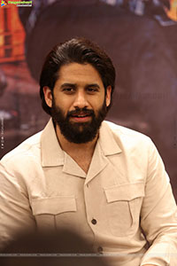 Naga Chaitanya at Thandel Interview, HD Gallery