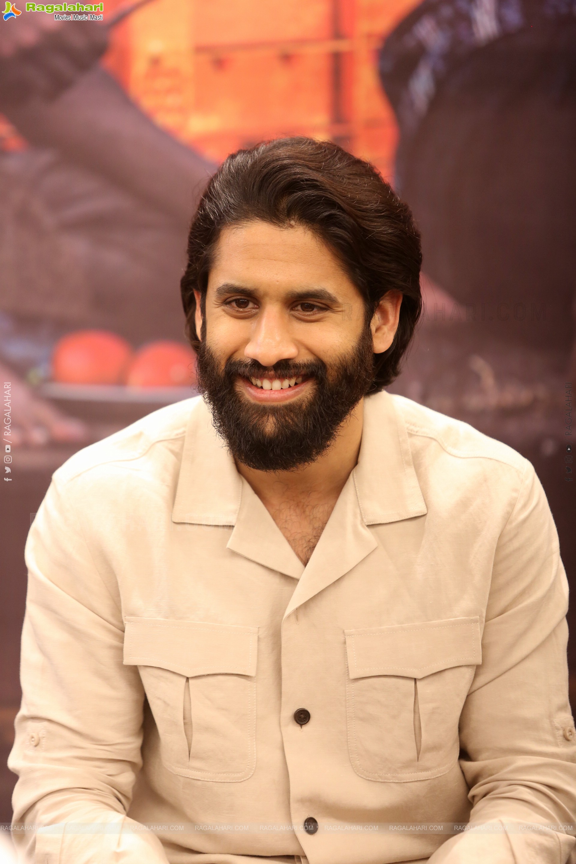 Naga Chaitanya at Thandel Interview, HD Gallery