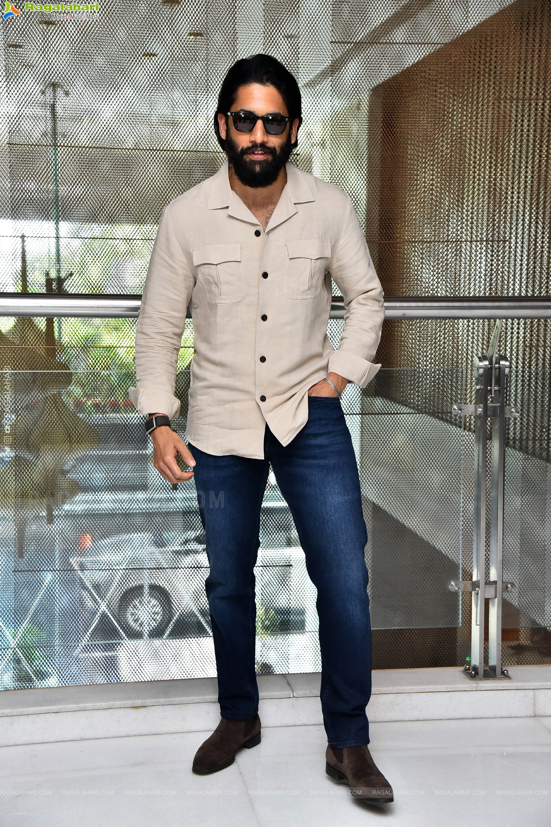 Naga Chaitanya at Thandel Interview, HD Gallery