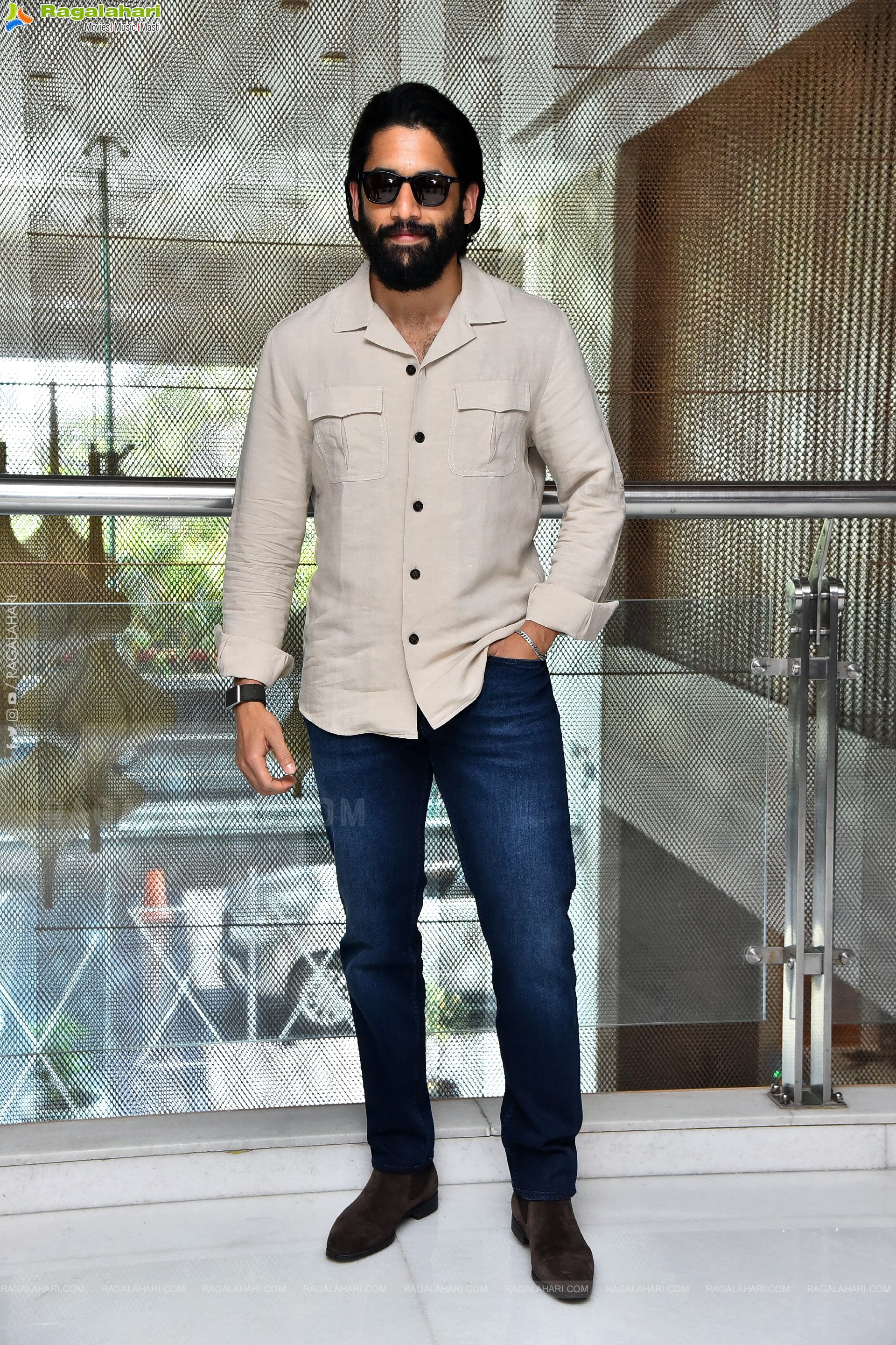 Naga Chaitanya at Thandel Interview, HD Gallery