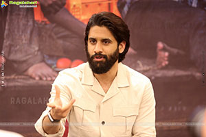 Naga Chaitanya at Thandel Interview, HD Gallery