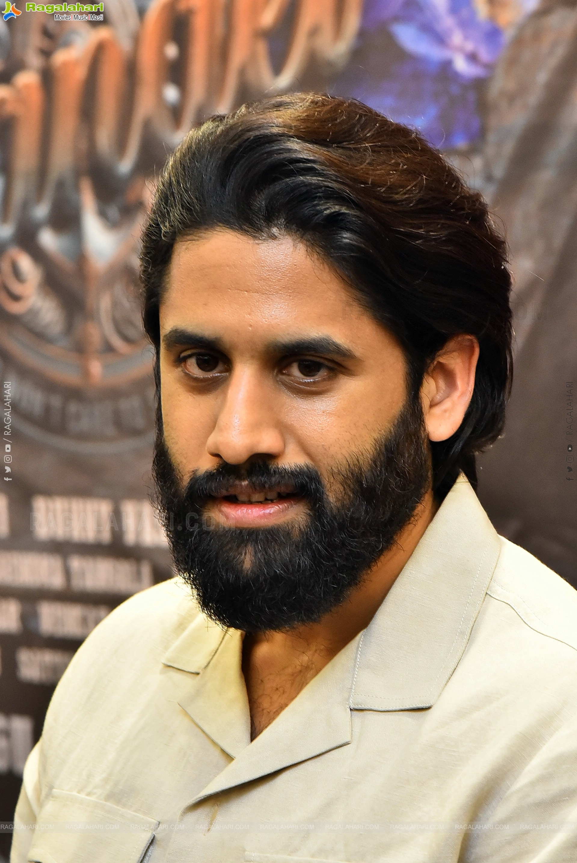 Naga Chaitanya at Thandel Interview, HD Gallery