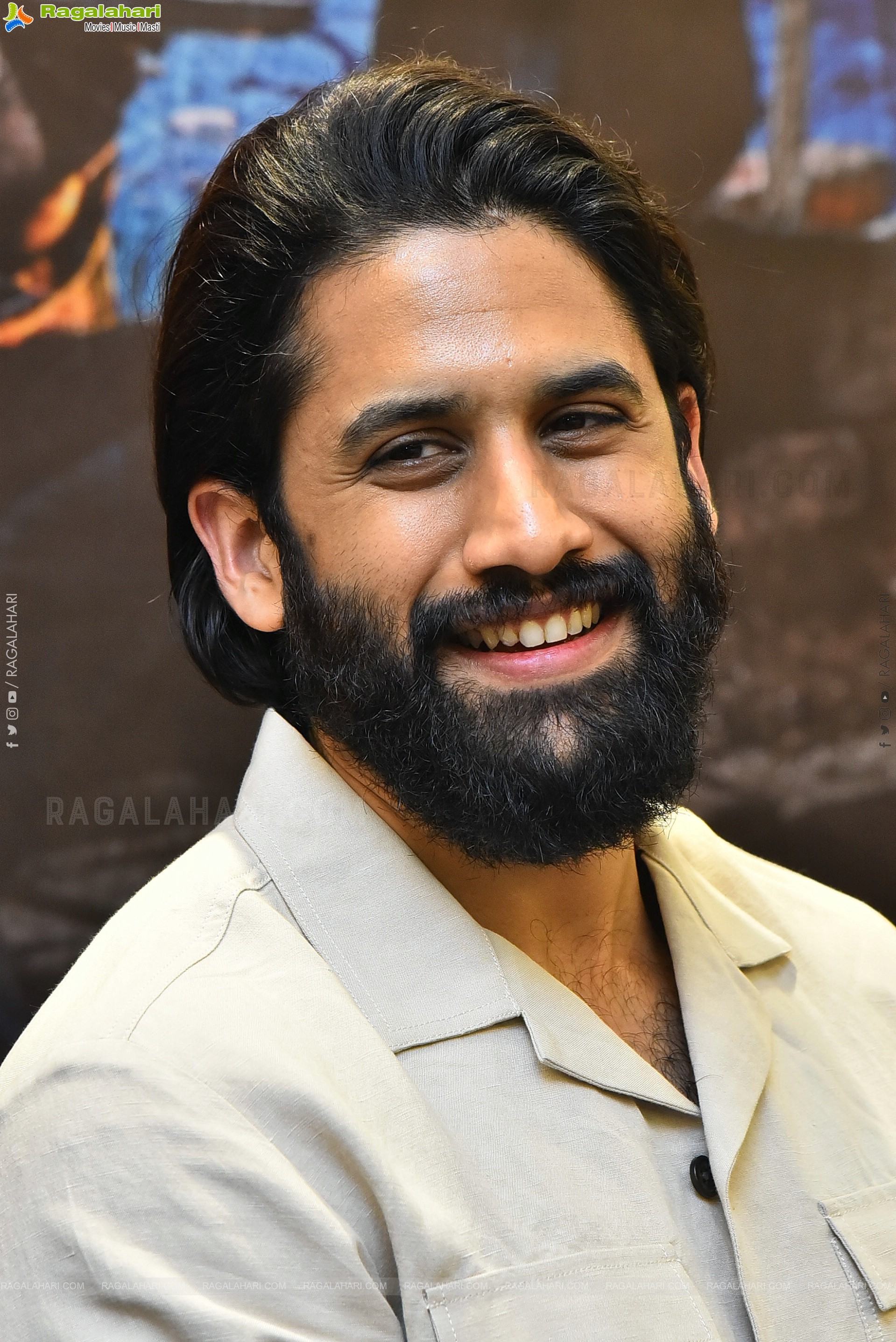 Naga Chaitanya at Thandel Interview, HD Gallery