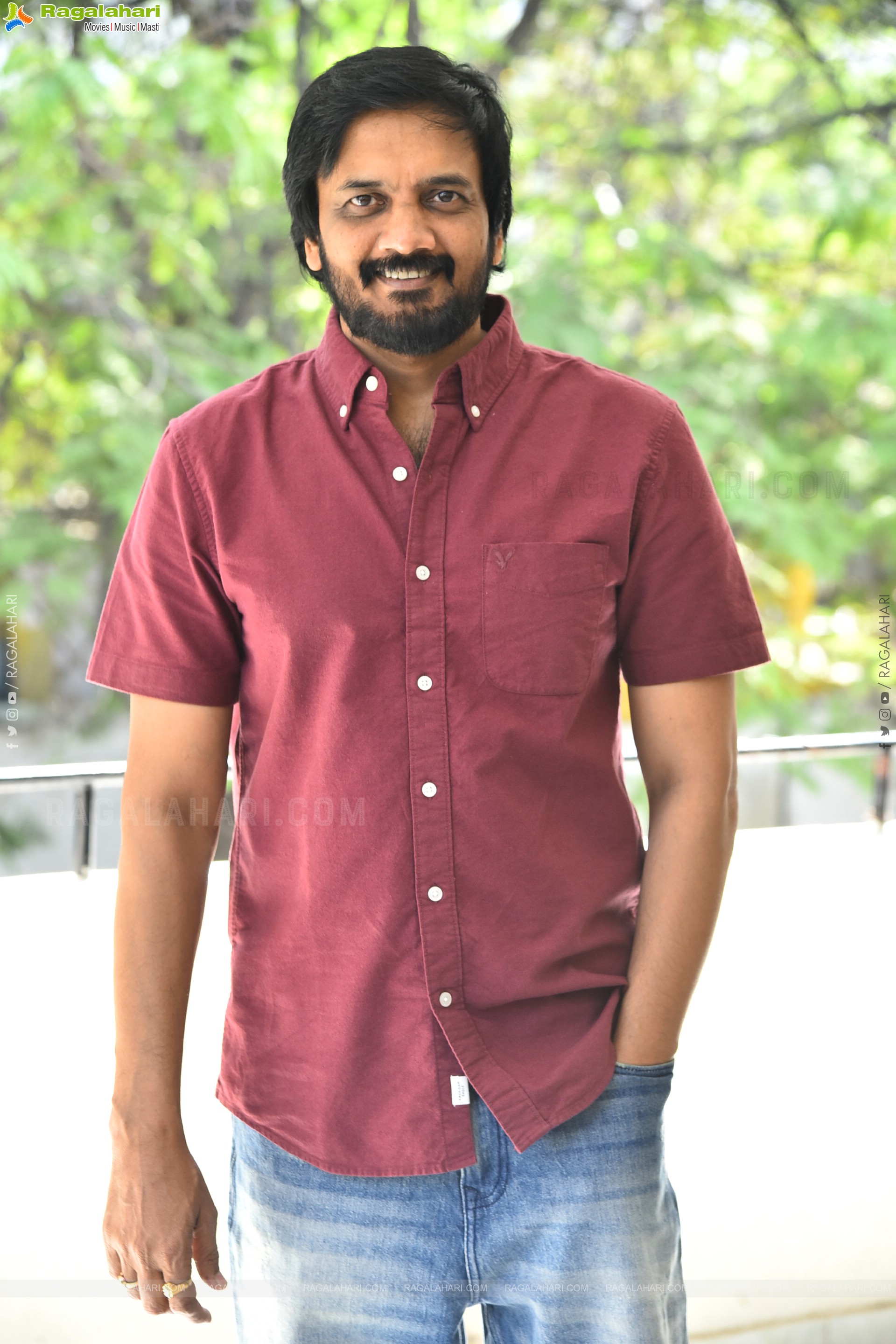 Sai Ram Shankar at Oka Pathakam Prakaram Interview, HD Gallery