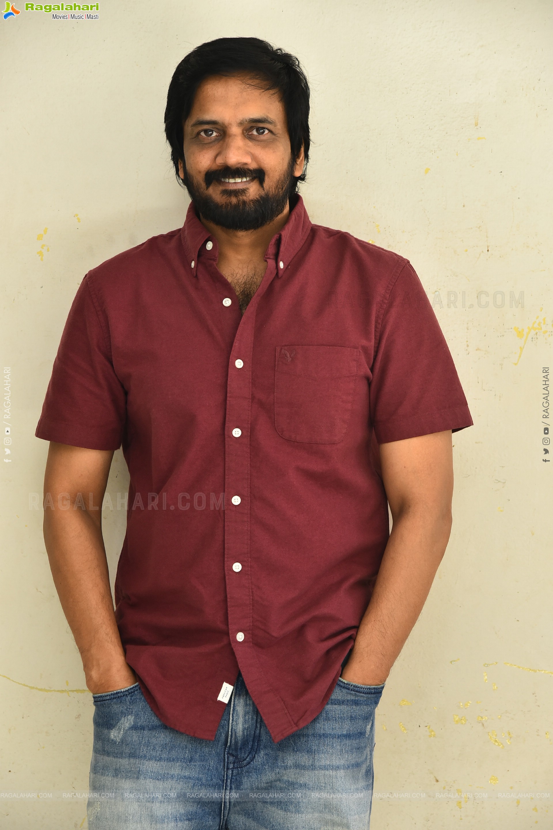 Sai Ram Shankar at Oka Pathakam Prakaram Interview, HD Gallery