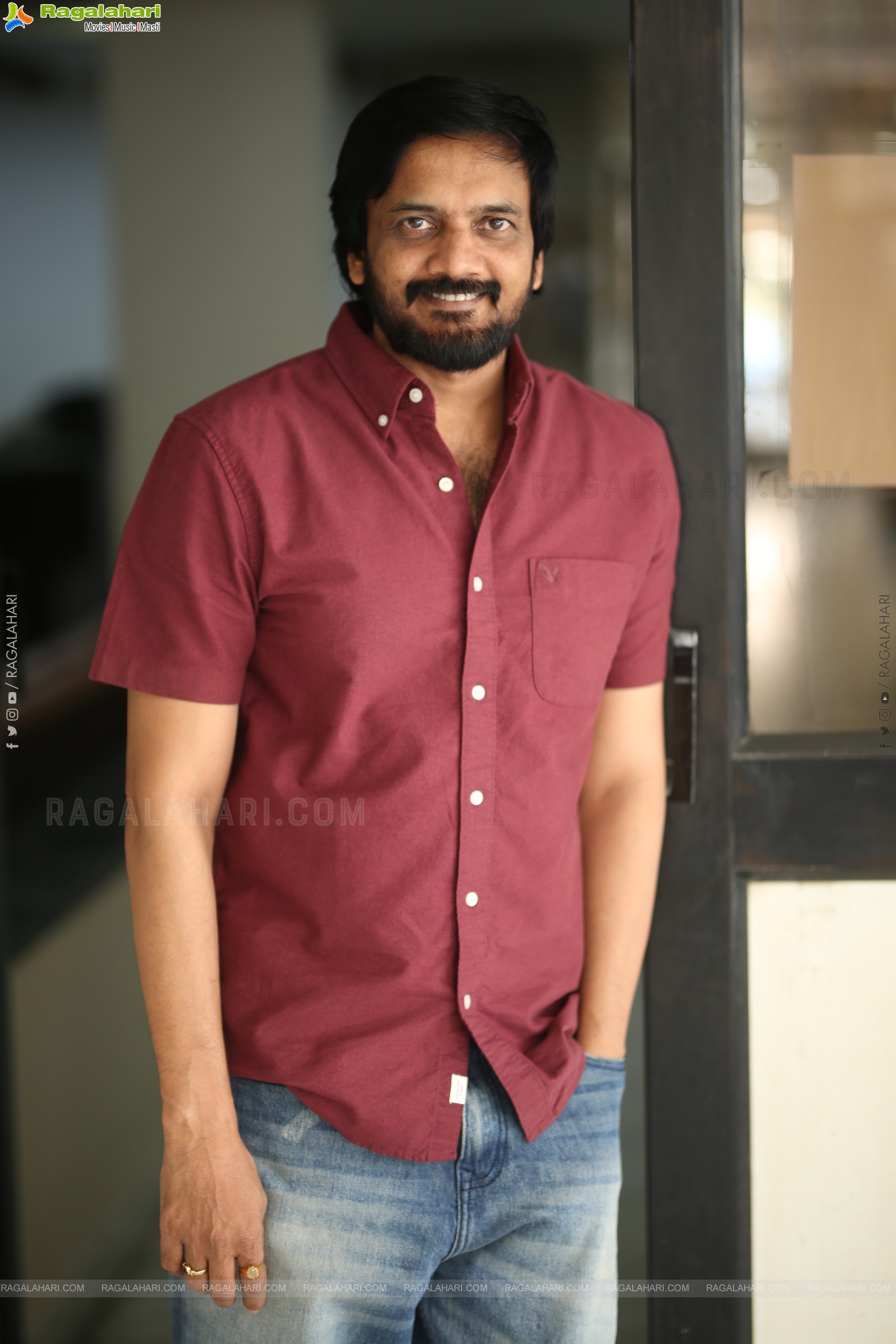 Sai Ram Shankar at Oka Pathakam Prakaram Interview, HD Gallery