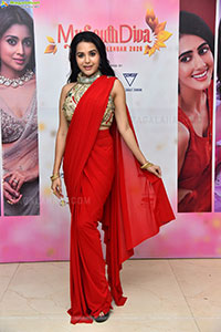 Aishwarya Salvi at My South Diva Calendar 2026 Launch