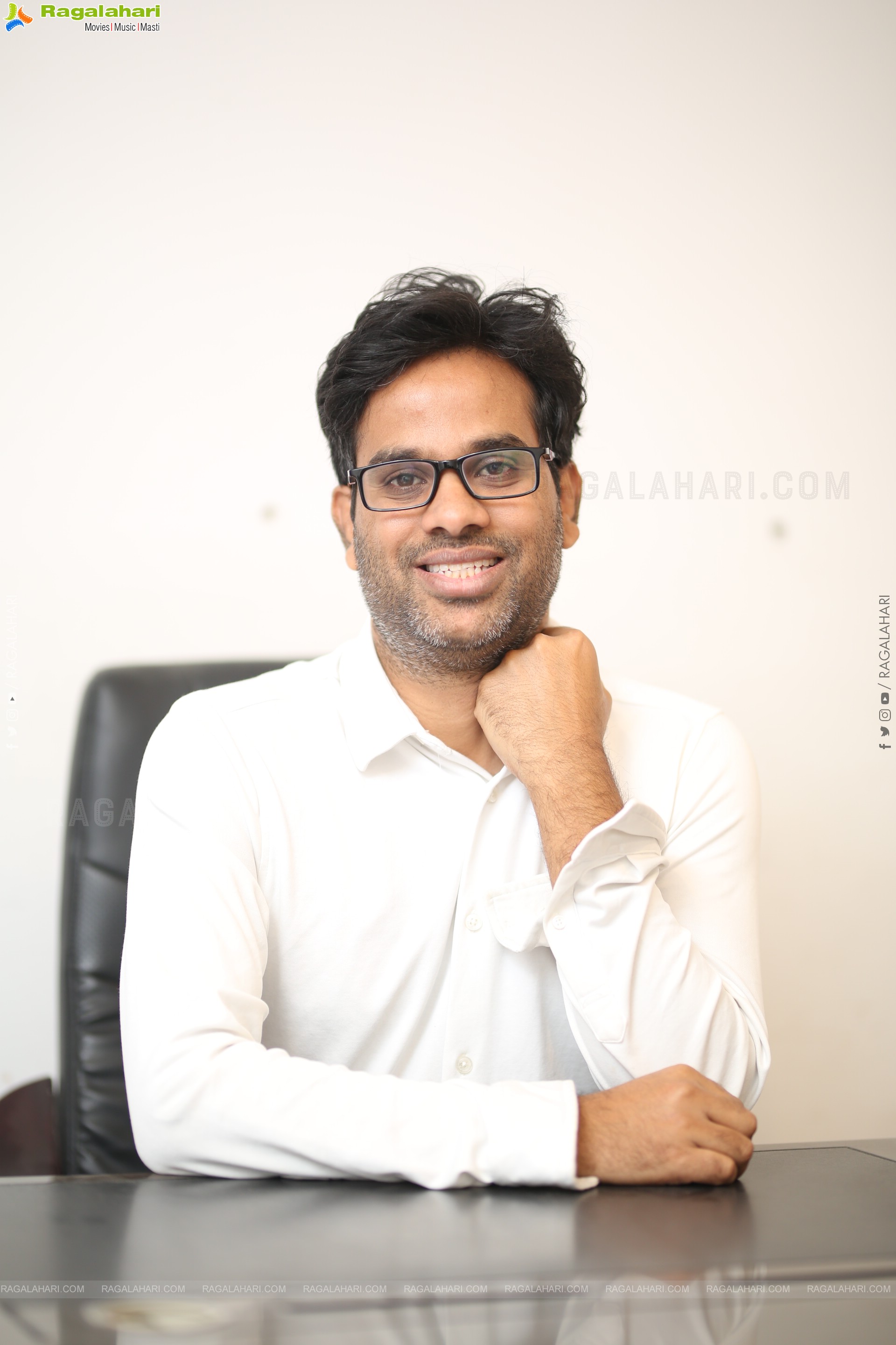 Director KV Anudeep at Funky Interview, HD Gallery