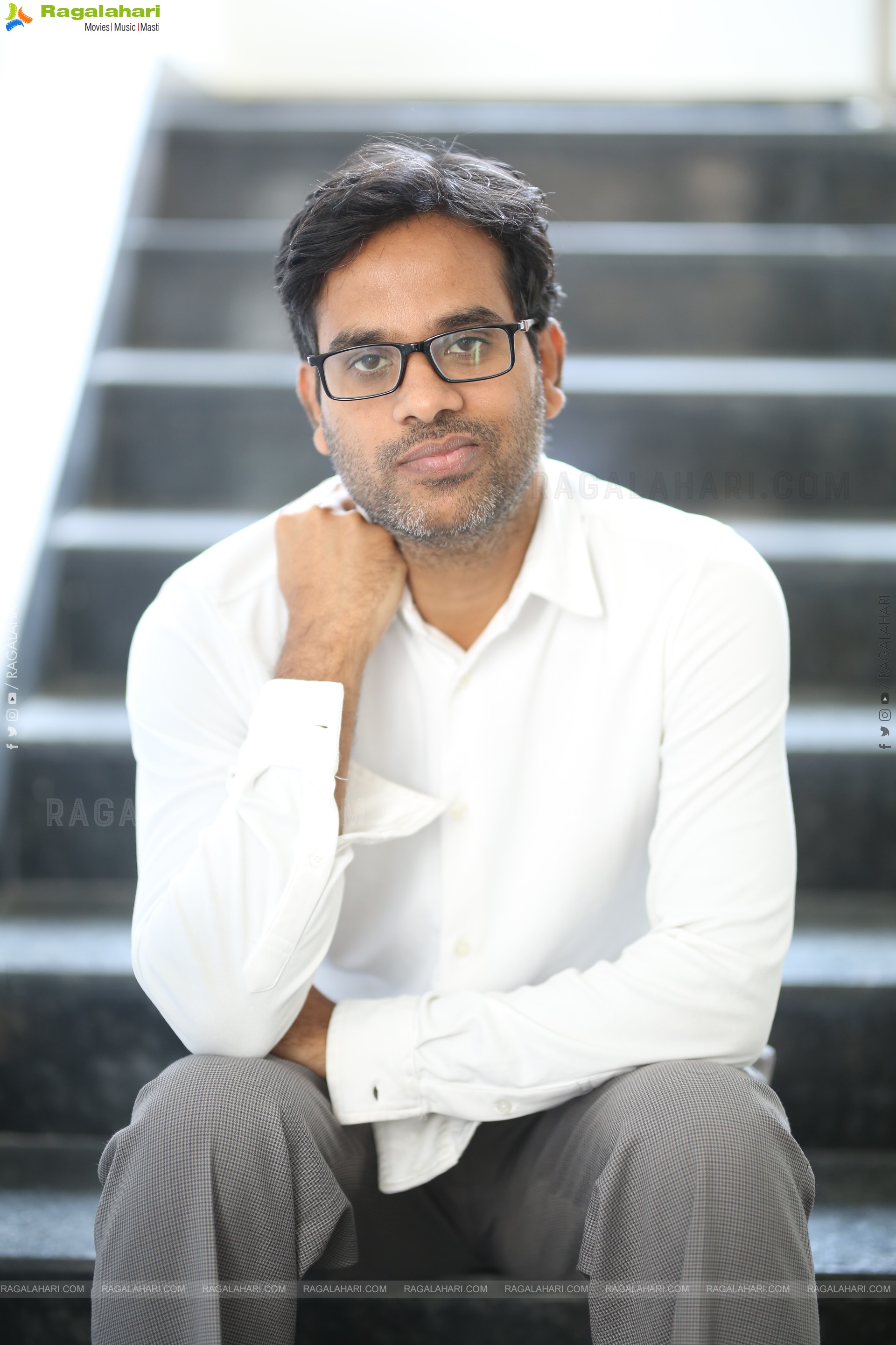 Director KV Anudeep at Funky Interview, HD Gallery