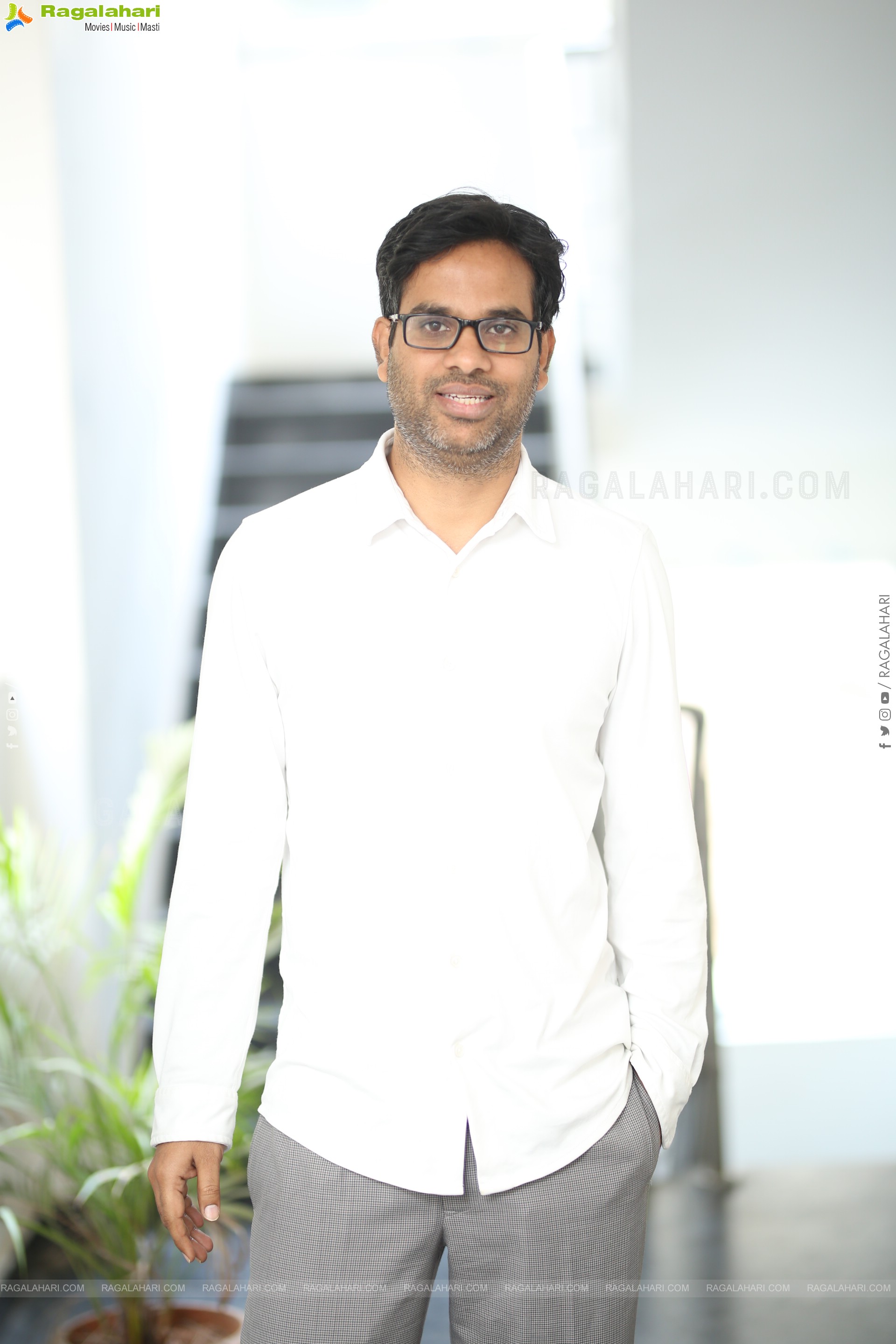 Director KV Anudeep at Funky Interview, HD Gallery