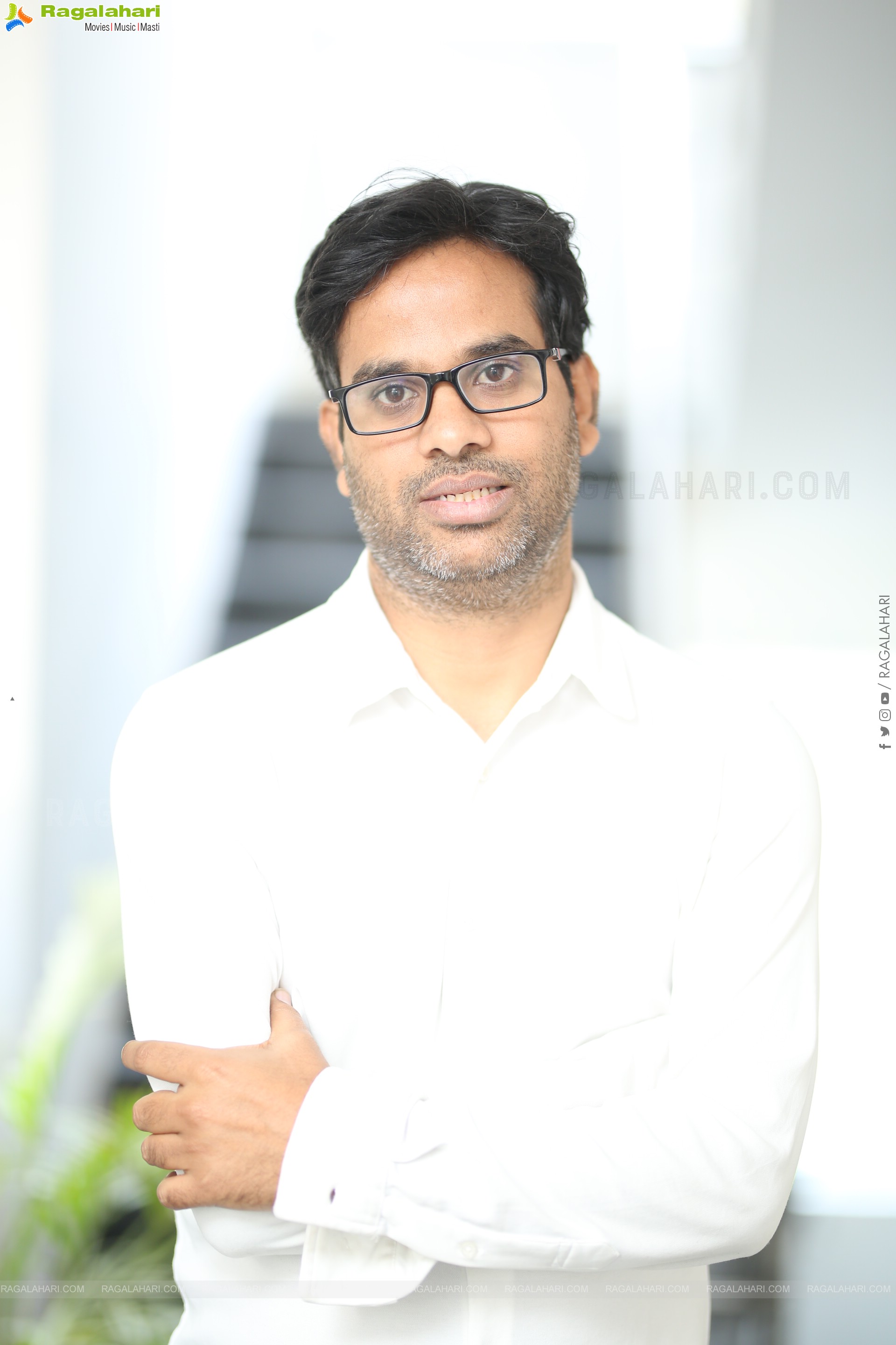 Director KV Anudeep at Funky Interview, HD Gallery