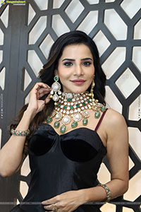 Ashu Reddy at Asia Jewels Exhibition, HD Gallery