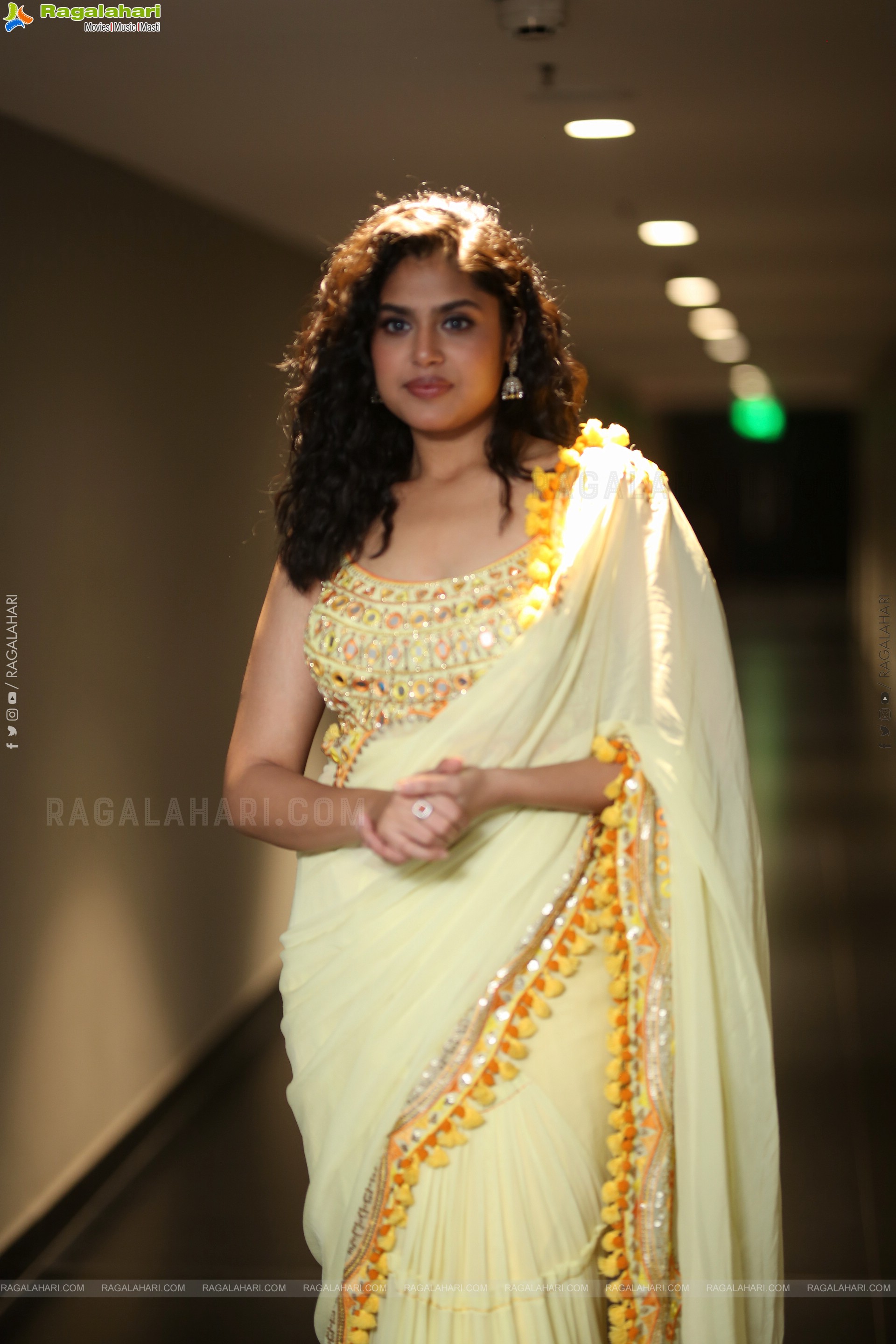 Faria Abdullah at Gaayapadda Simham Traiser Launch, HD Gallery