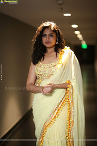Faria Abdullah at Gaayapadda Simham Traiser Launch