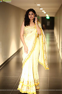 Faria Abdullah at Gaayapadda Simham Traiser Launch