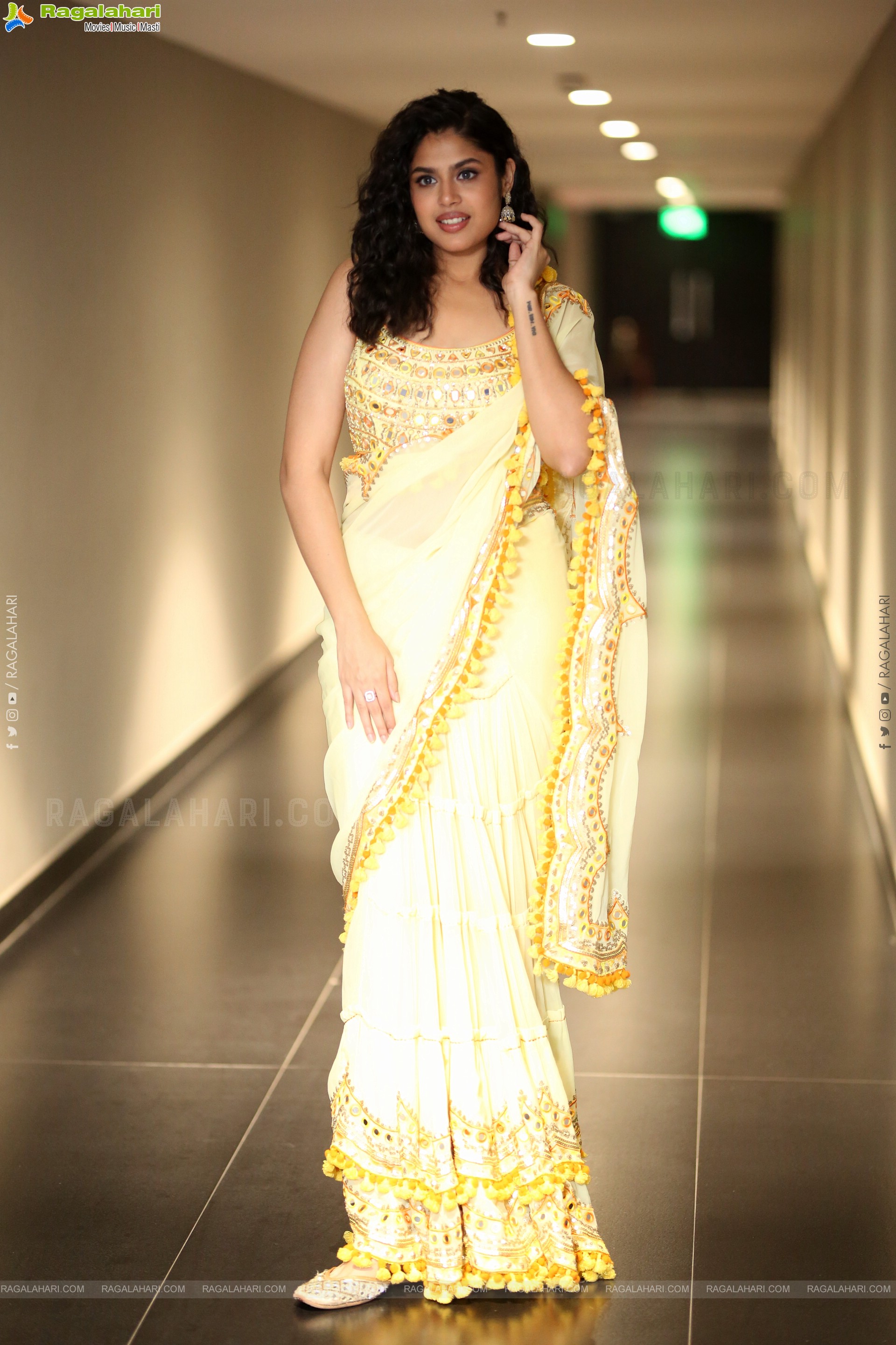 Faria Abdullah at Gaayapadda Simham Traiser Launch, HD Gallery