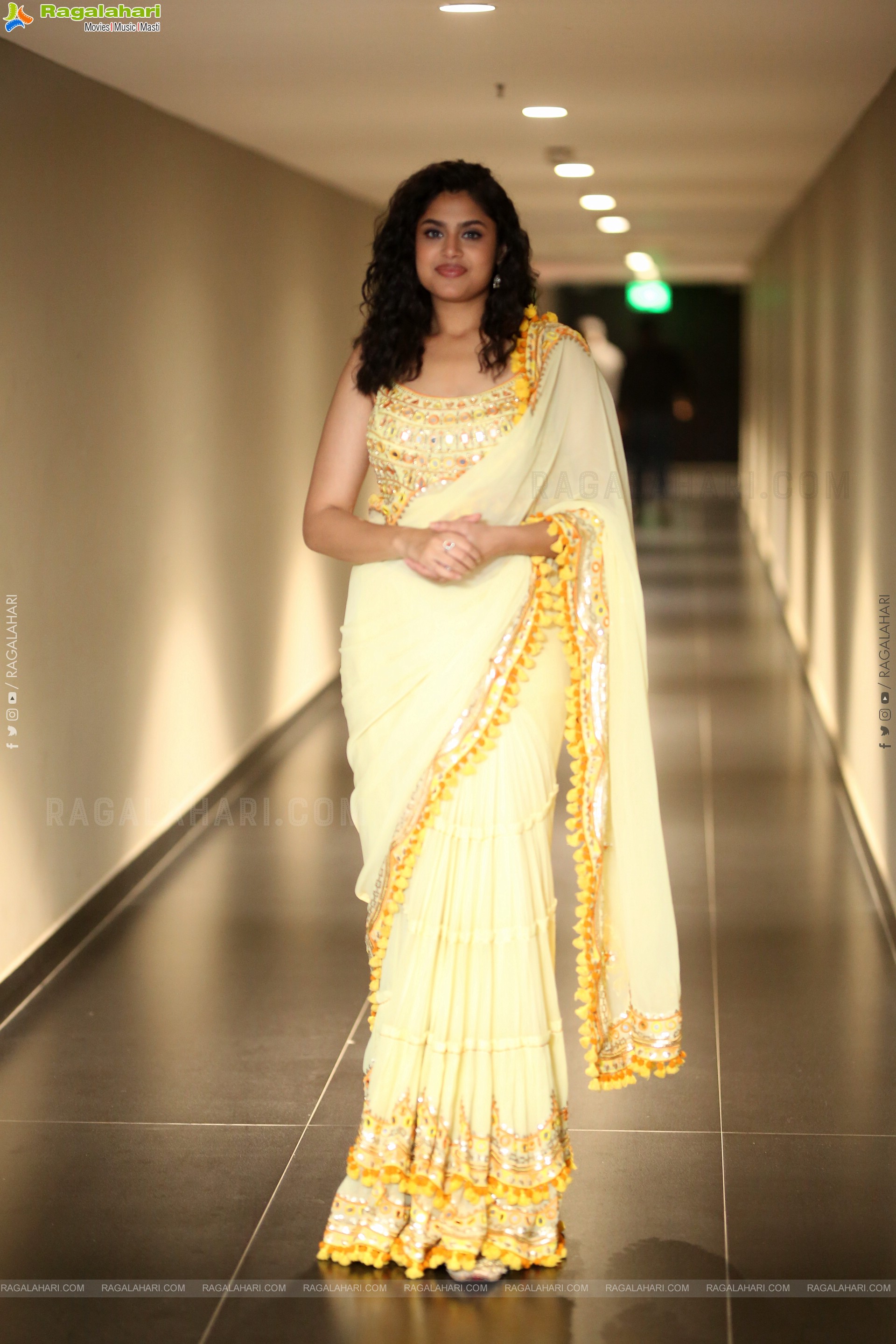 Faria Abdullah at Gaayapadda Simham Traiser Launch, HD Gallery