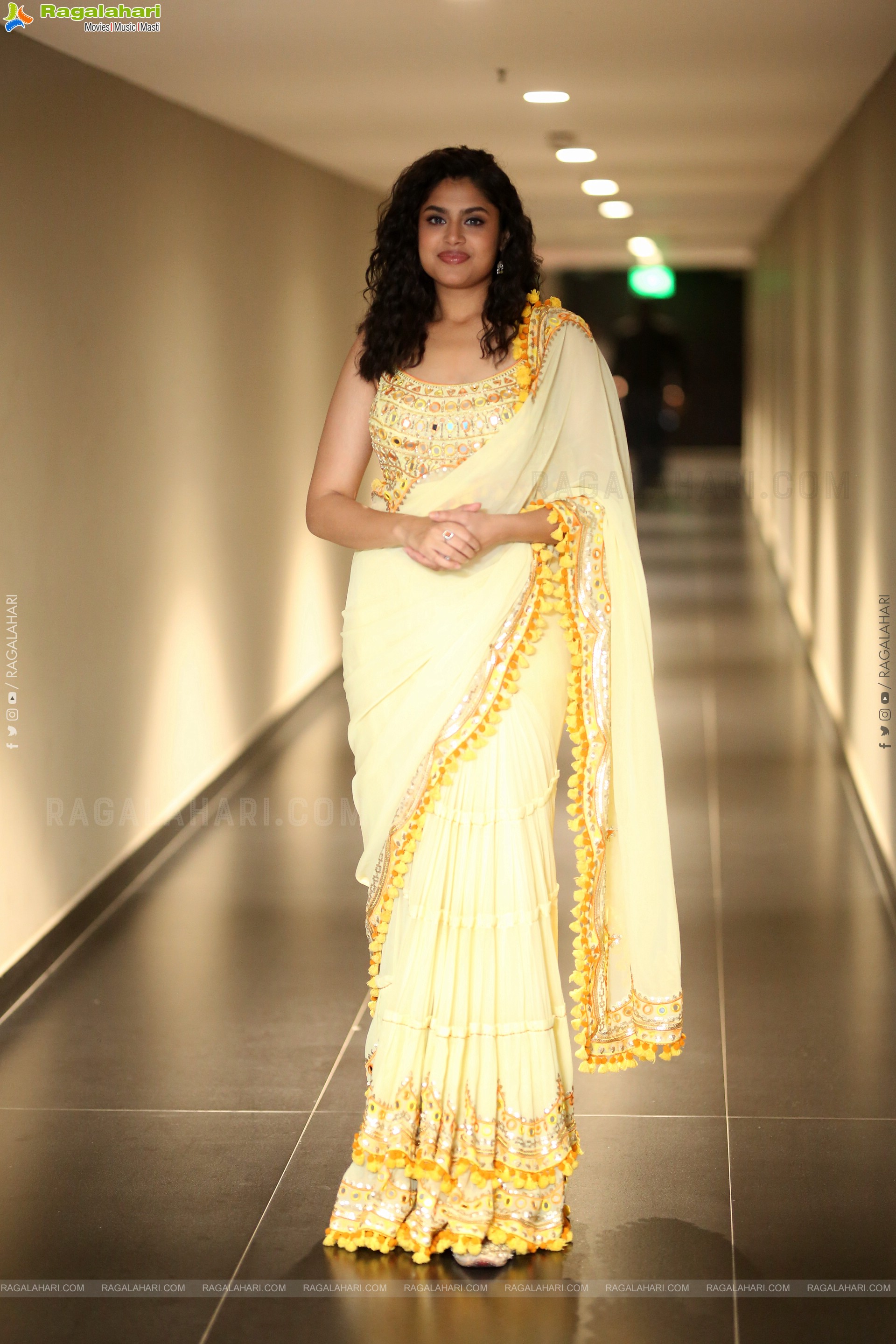 Faria Abdullah at Gaayapadda Simham Traiser Launch, HD Gallery