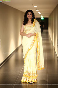 Faria Abdullah at Gaayapadda Simham Traiser Launch