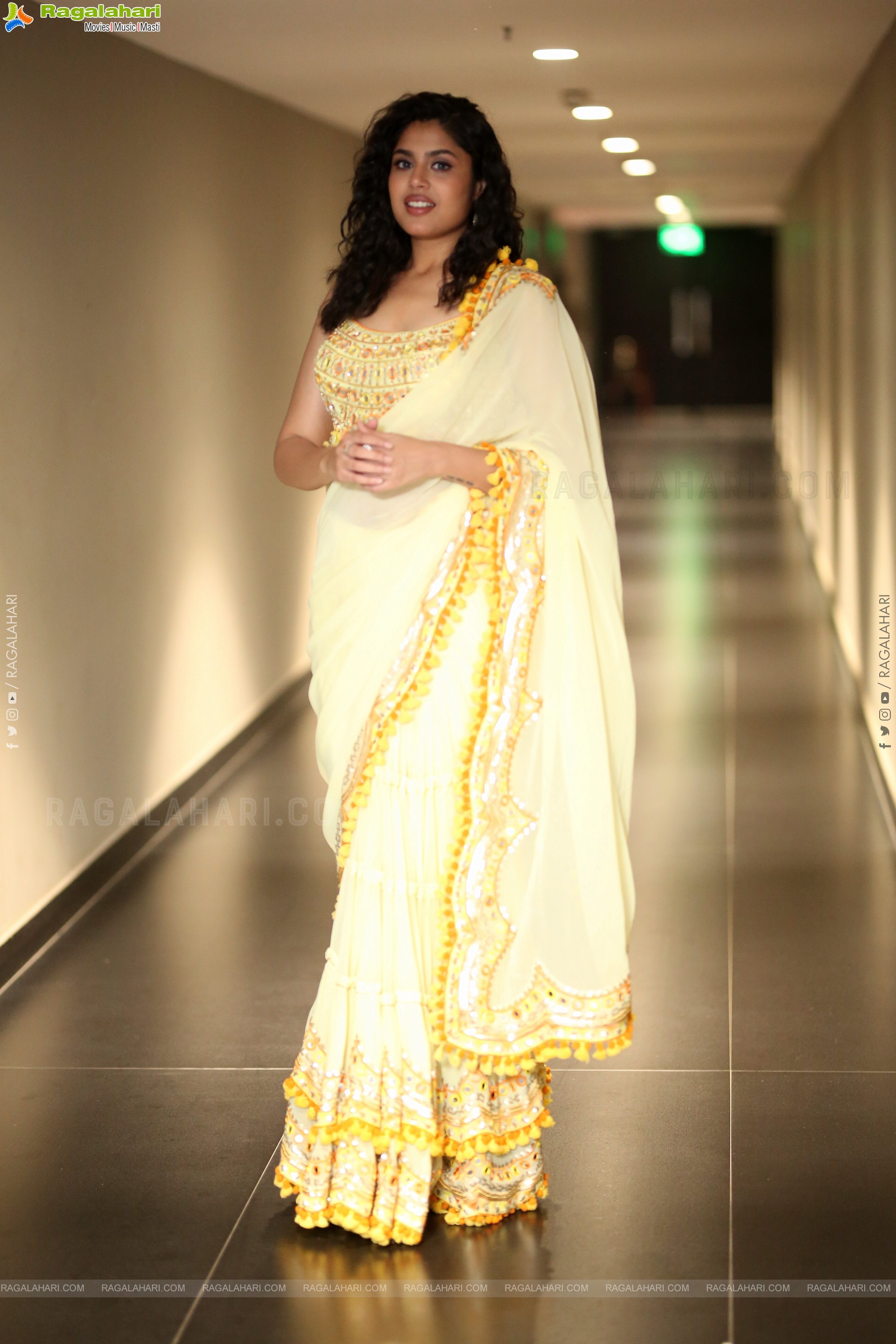 Faria Abdullah at Gaayapadda Simham Traiser Launch, HD Gallery