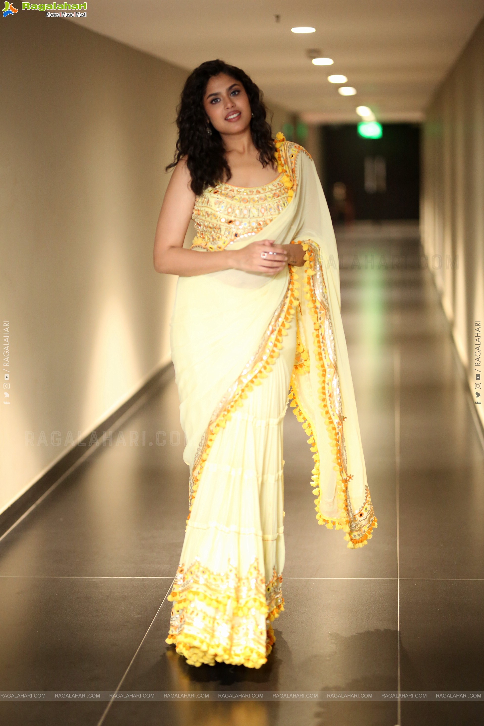 Faria Abdullah at Gaayapadda Simham Traiser Launch, HD Gallery