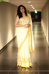 Faria Abdullah at Gaayapadda Simham Traiser Launch