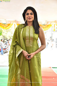 Faria Abdullah Glam stills at Satyadev's New Movie Launch