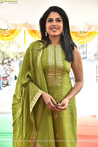 Faria Abdullah Glam stills at Satyadev's New Movie Launch