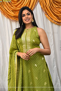 Faria Abdullah Glam stills at Satyadev's New Movie Launch