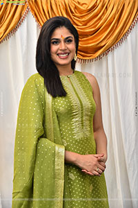 Faria Abdullah Glam stills at Satyadev's New Movie Launch