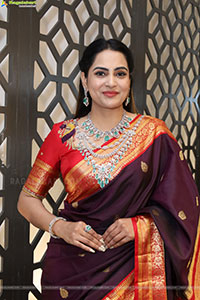 Himaja Poses with Designer Jewellery, HD Gallery