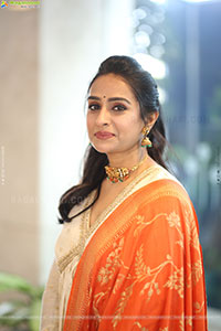 Laya at Sampradayani Suppini Suddapoosani Trailer Launch