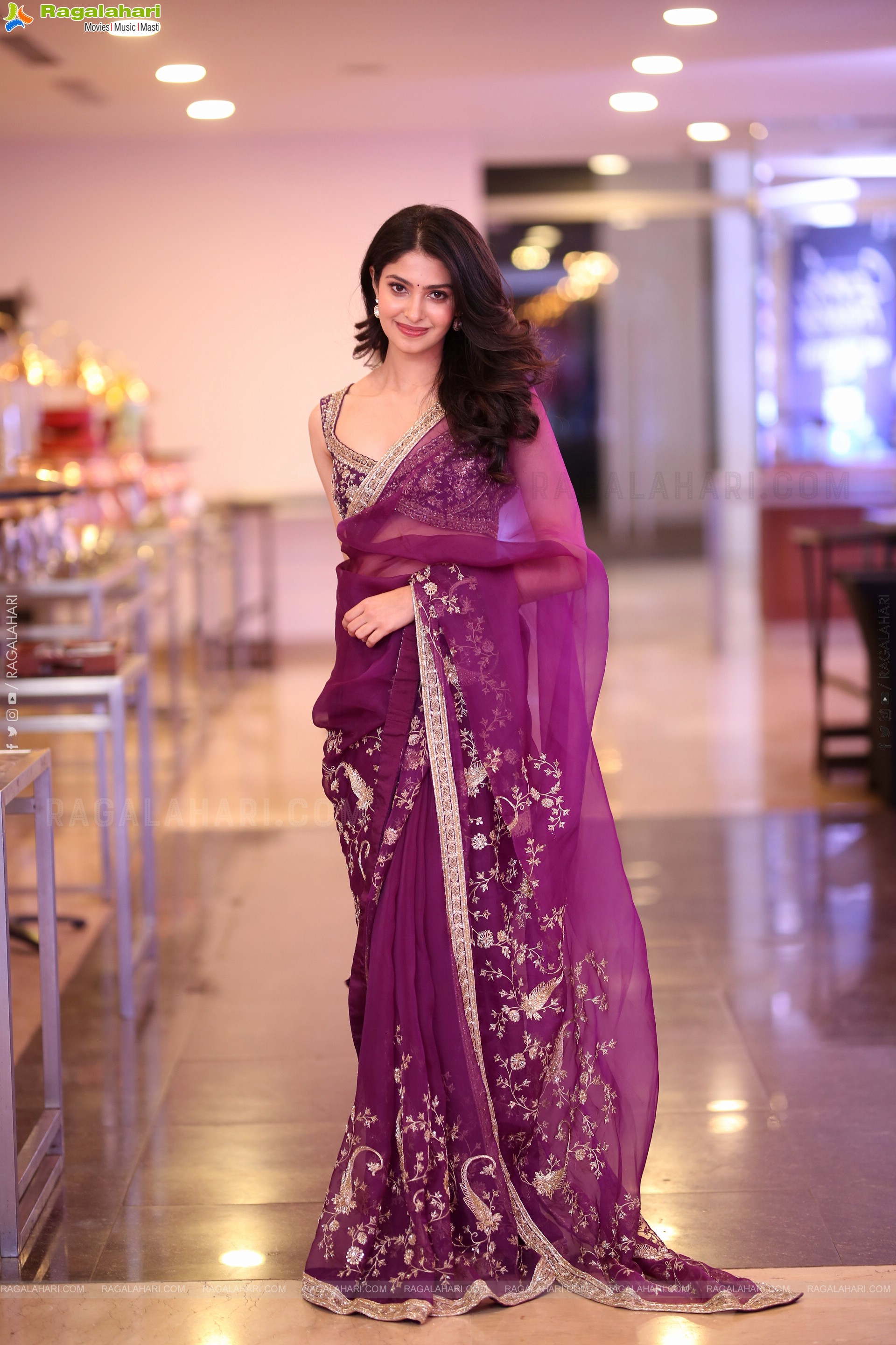 Manasa Varanasi Beautiful Stills in Saree, HD Gallery