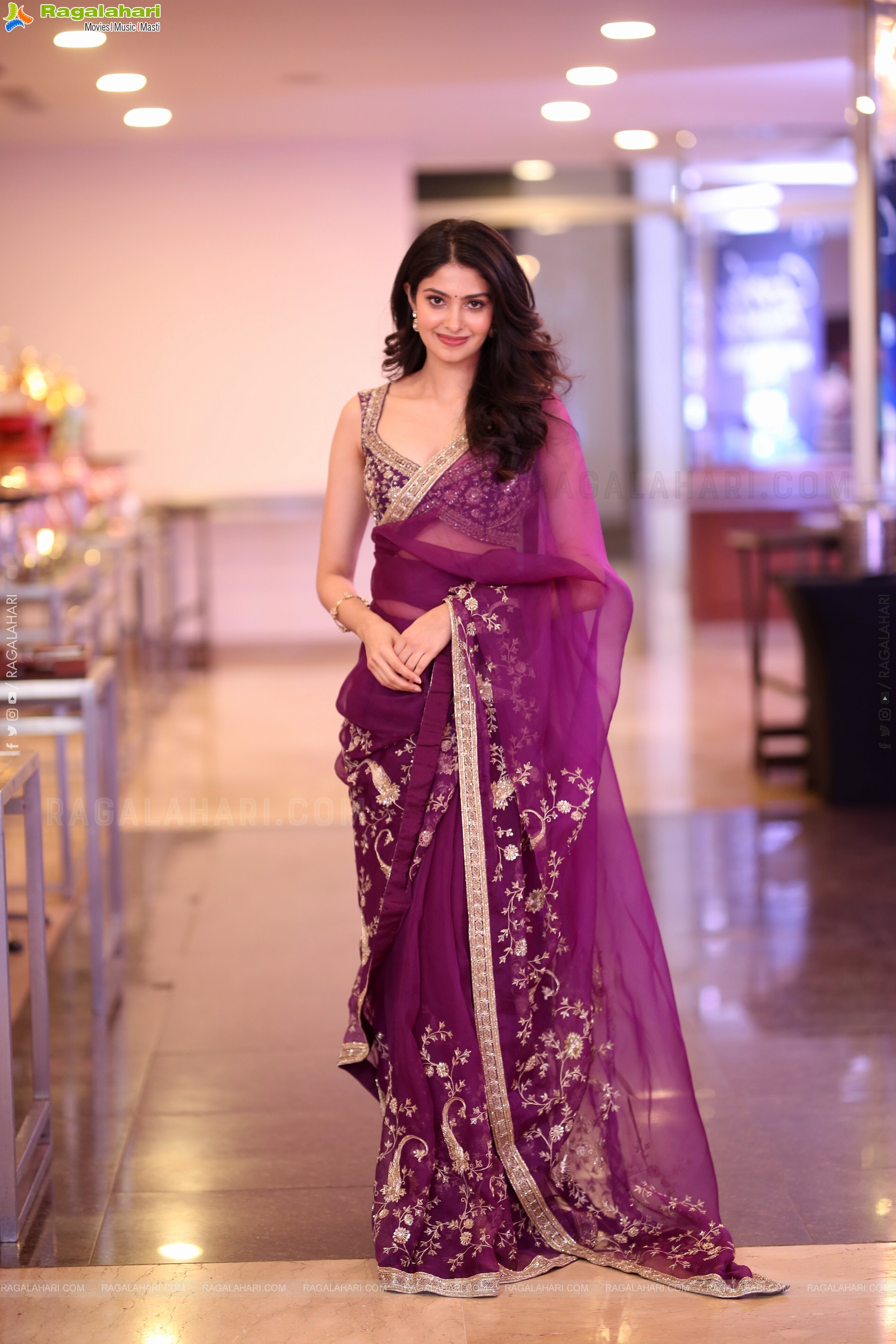 Manasa Varanasi Beautiful Stills in Saree, HD Gallery