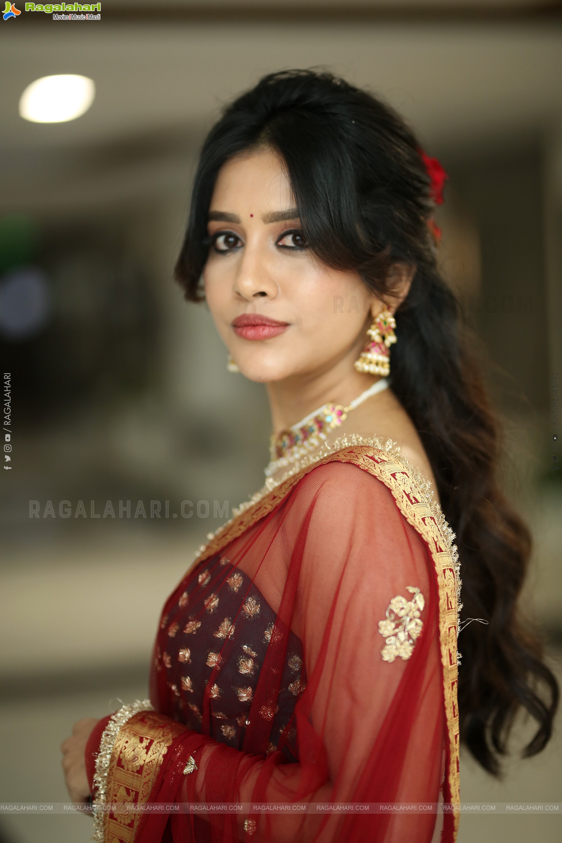 Nabha Natesh at Swayambhu Teaser Launch, HD Gallery